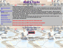 Tablet Screenshot of bradstracks.fsmra.com